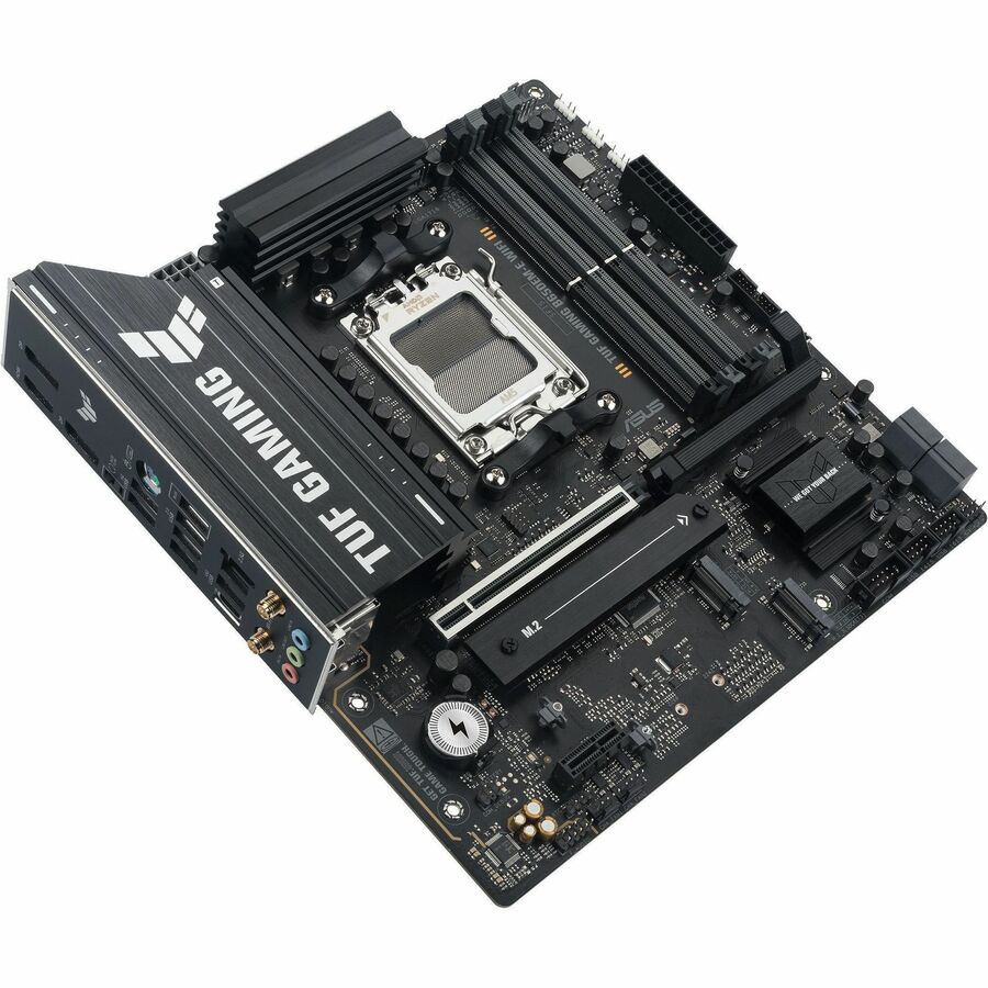 TUF GAMING B650EM-E WIFI Gaming Desktop Motherboard - AMD B650 Chipset - Socket AM5 - Micro ATX TUF GAMING B650EM-E WIFI Gaming Desktop Motherboard - AMD B650 Chipset - Socket AM5 - Micro ATX